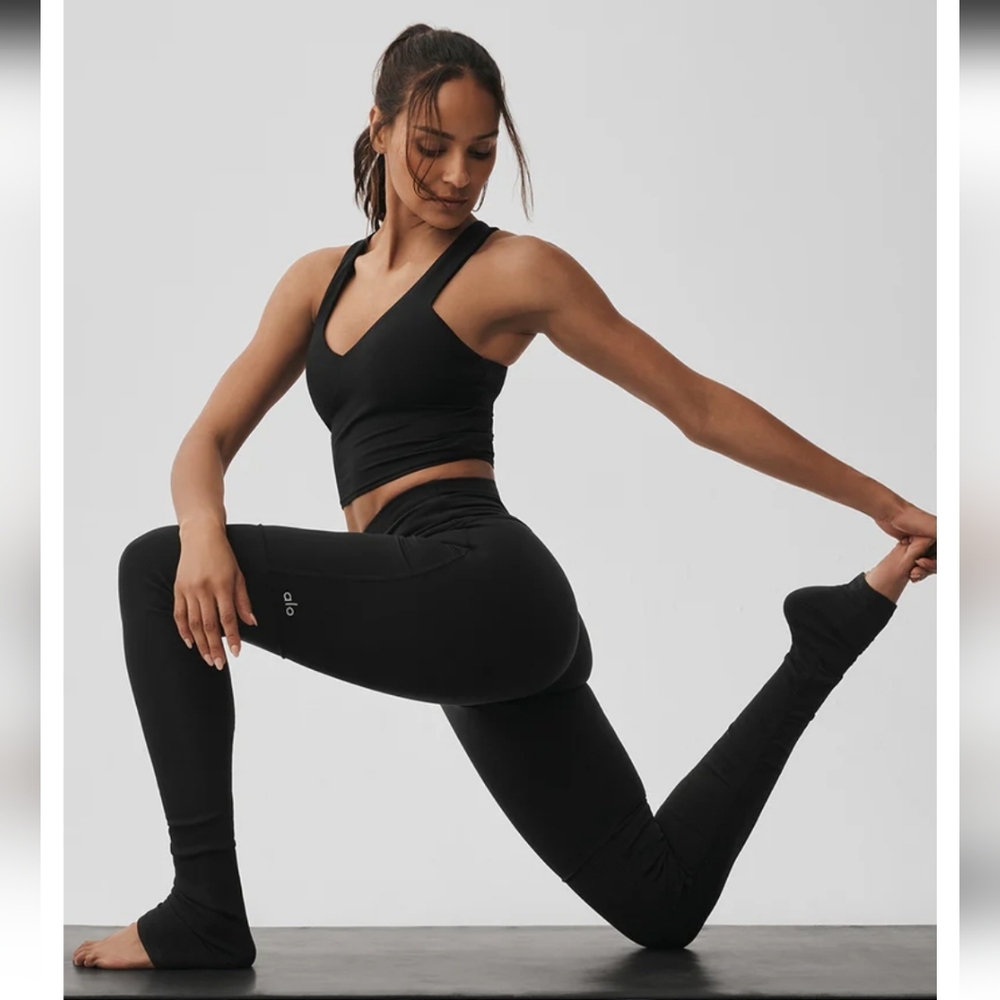 ALO Yoga Black High-Waist Goddess Legging